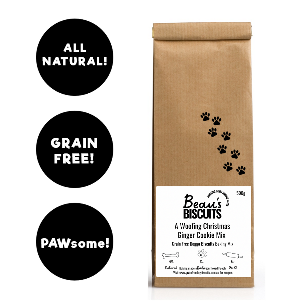 A Woofing Christmas Ginger Grain Free Baking Mix