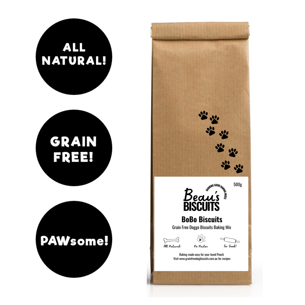 Bo-Bo Biscuits | Grain Free Dog Food Mix